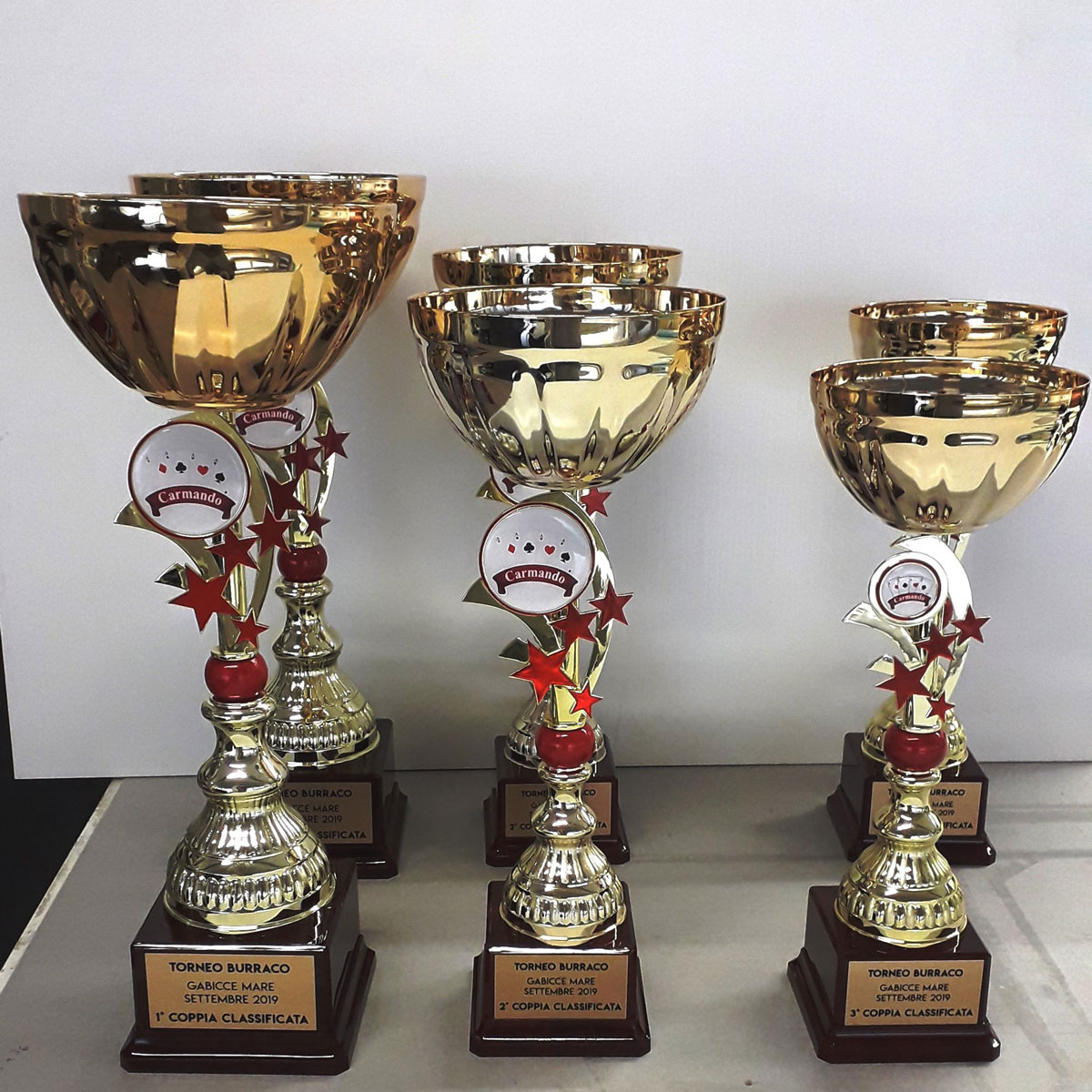 Trofei, coppe e targhe premiazioni - Center Tecnica Jesi (An)